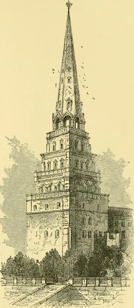 An illustration from A history of architecture in all countries, from the earliest times to the present day, 1902, leaf 532