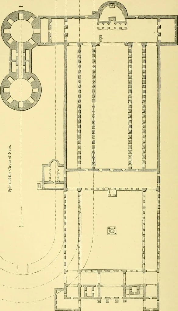 An illustration from A history of architecture in all countries, from the earliest times to the present day, 1902, leaf 551
