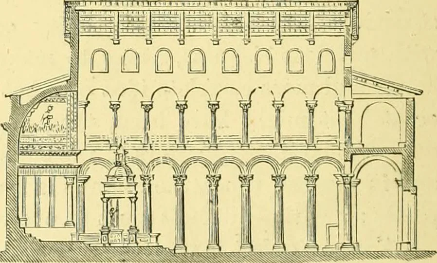 An illustration from A history of architecture in all countries, from the earliest times to the present day, 1902, leaf 557