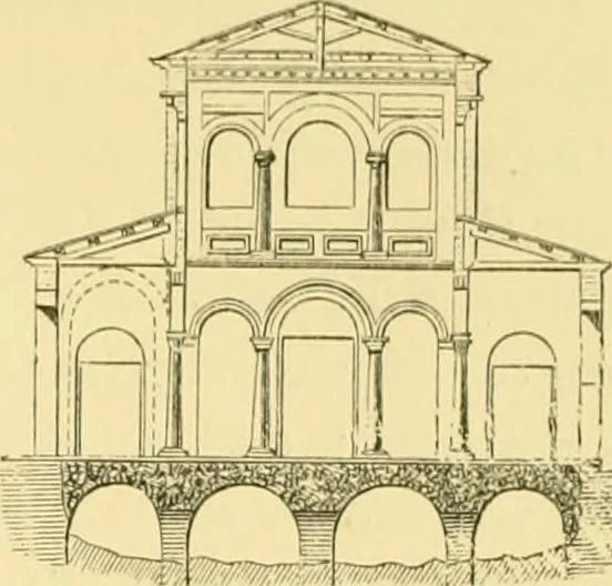 An illustration from A history of architecture in all countries, from the earliest times to the present day, 1902, leaf 560