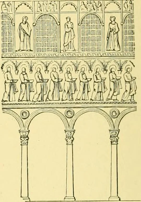 An illustration from A history of architecture in all countries, from the earliest times to the present day, 1902, leaf 563
