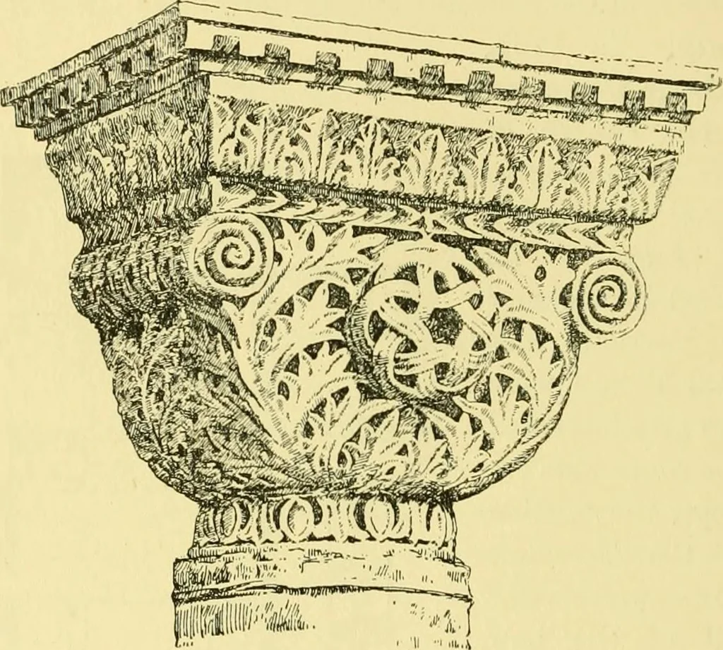 An illustration from A history of architecture in all countries, from the earliest times to the present day, 1902, leaf 567