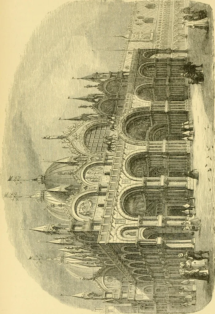 An illustration from A history of architecture in all countries, from the earliest times to the present day, 1902, leaf 568