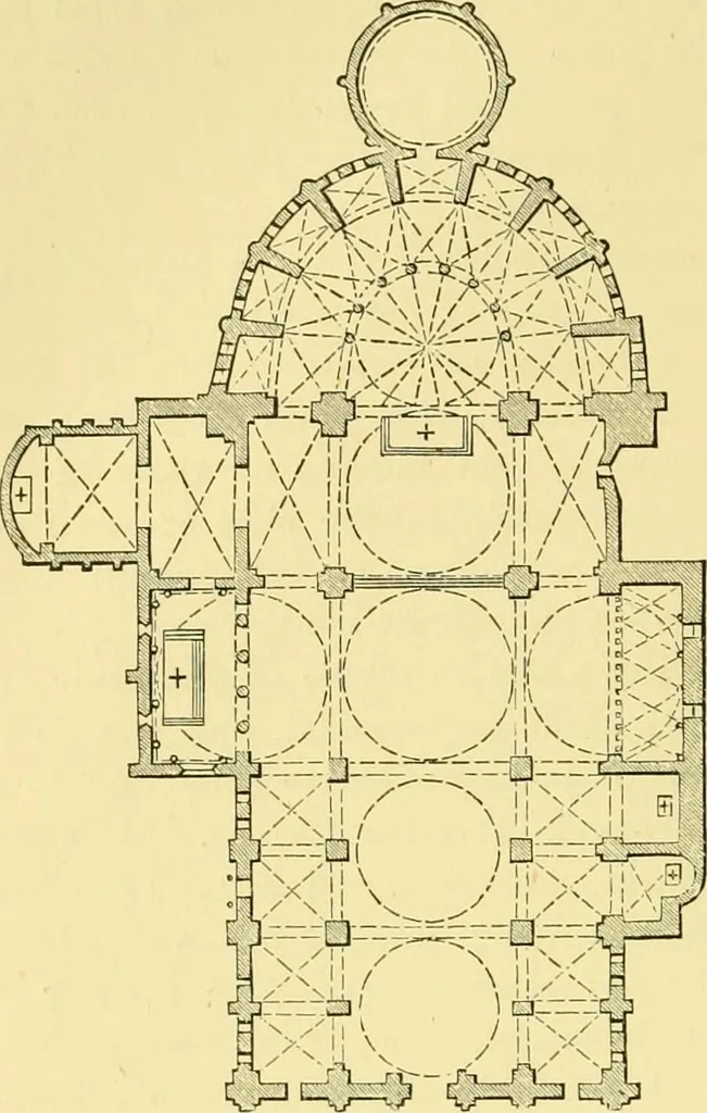 An illustration from A history of architecture in all countries, from the earliest times to the present day, 1902, leaf 571
