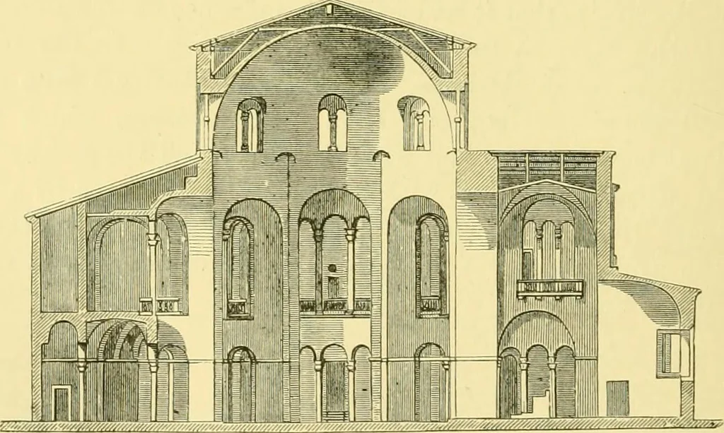 An illustration from A history of architecture in all countries, from the earliest times to the present day, 1902, leaf 583