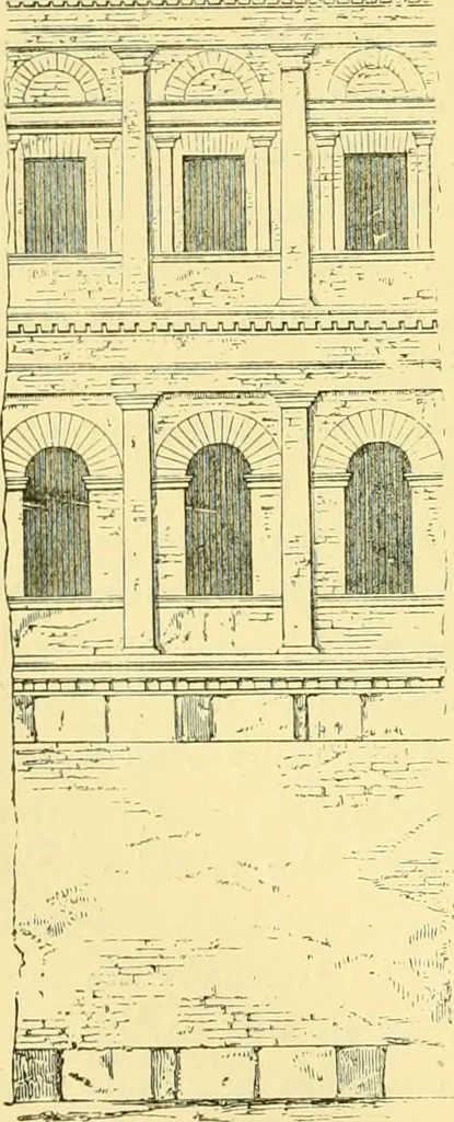 An illustration from A history of architecture in all countries, from the earliest times to the present day, 1902, leaf 591