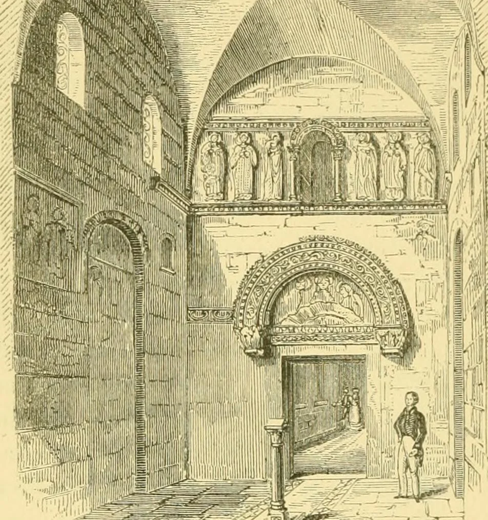 An illustration from A history of architecture in all countries, from the earliest times to the present day, 1902, leaf 594