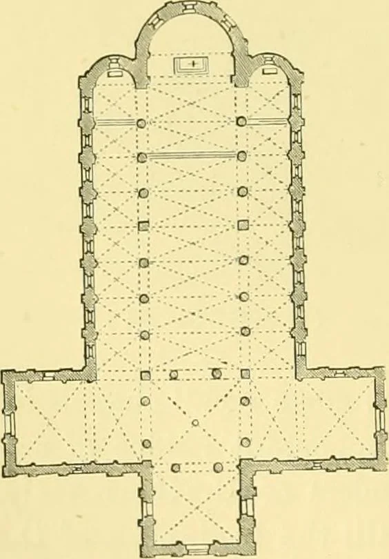 An illustration from A history of architecture in all countries, from the earliest times to the present day, 1902, leaf 595