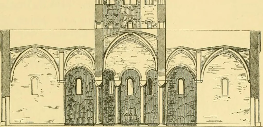 An illustration from A history of architecture in all countries, from the earliest times to the present day, 1902, leaf 596