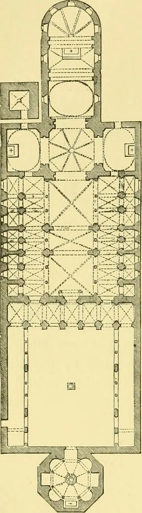 An illustration from A history of architecture in all countries, from the earliest times to the present day, 1902, leaf 597