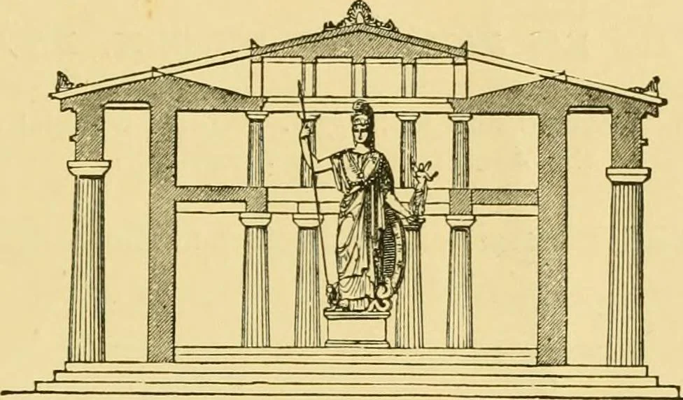 An illustration from A history of architecture in all countries, from the earliest times to the present day, 1902, leaf 6