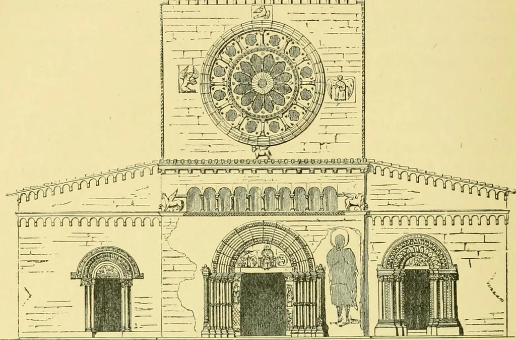 An illustration from A history of architecture in all countries, from the earliest times to the present day, 1902, leaf 609