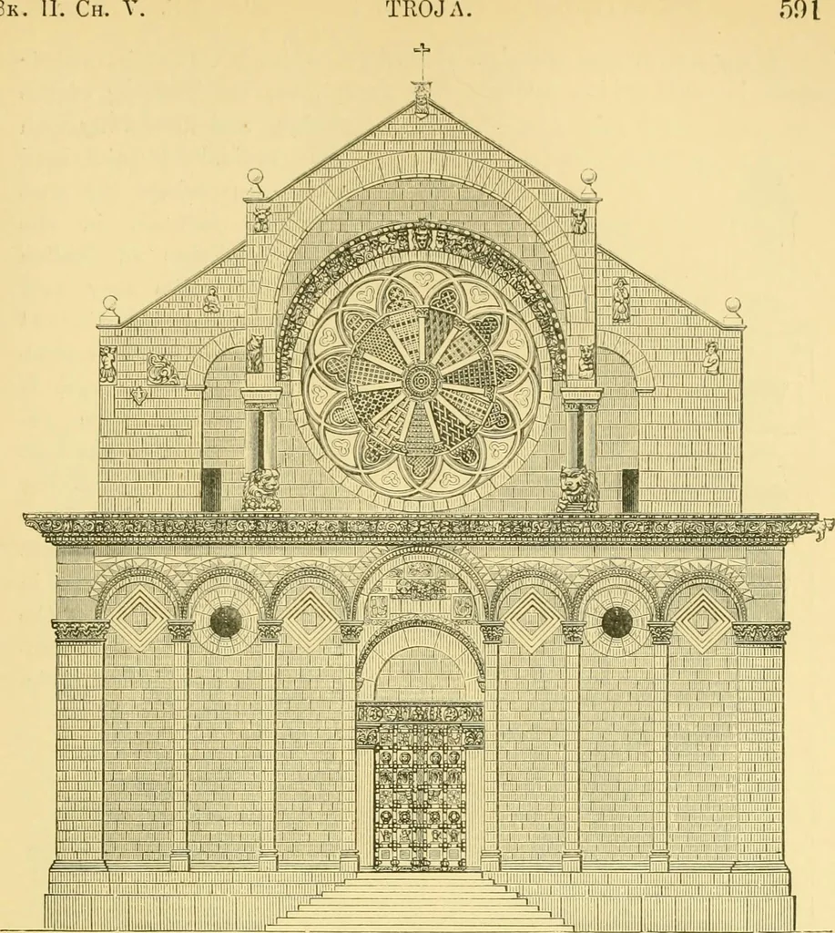 An illustration from A history of architecture in all countries, from the earliest times to the present day, 1902, leaf 626