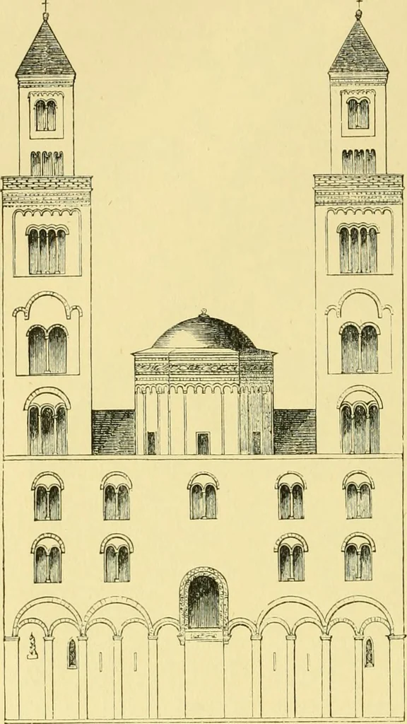 An illustration from A history of architecture in all countries, from the earliest times to the present day, 1902, leaf 627
