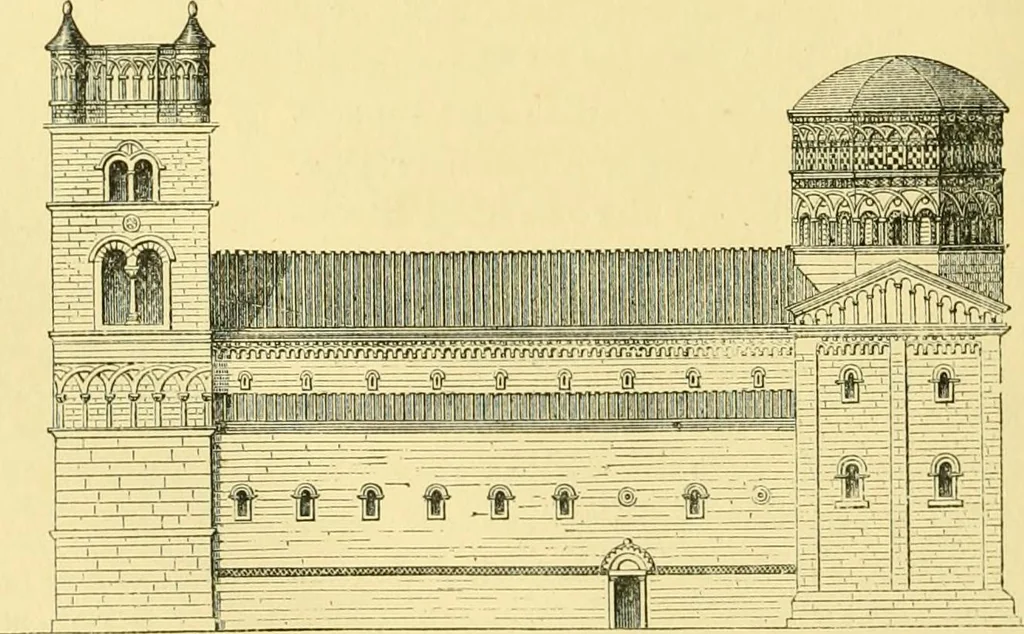 An illustration from A history of architecture in all countries, from the earliest times to the present day, 1902, leaf 627