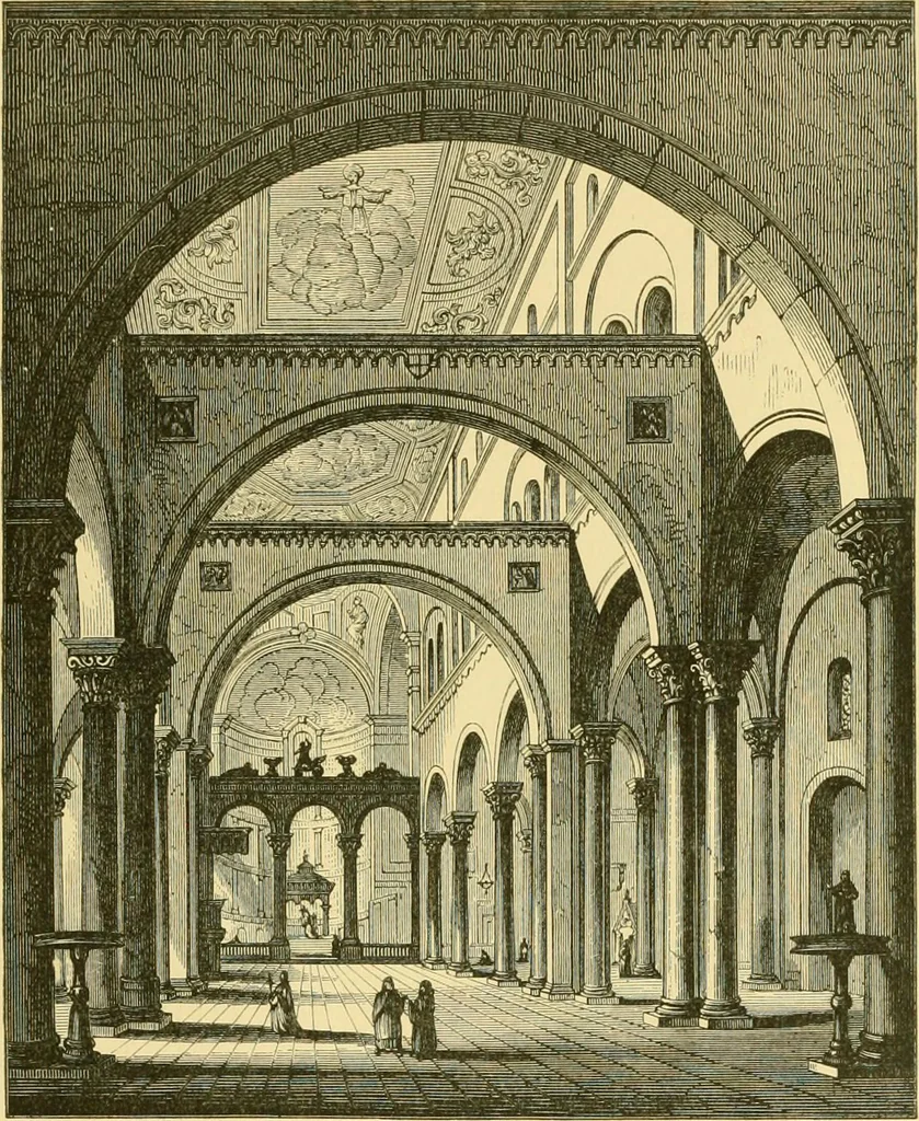 An illustration from A history of architecture in all countries, from the earliest times to the present day, 1902, leaf 630