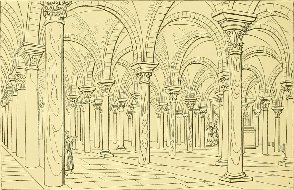 An illustration from A history of architecture in all countries, from the earliest times to the present day, 1902, leaf 631