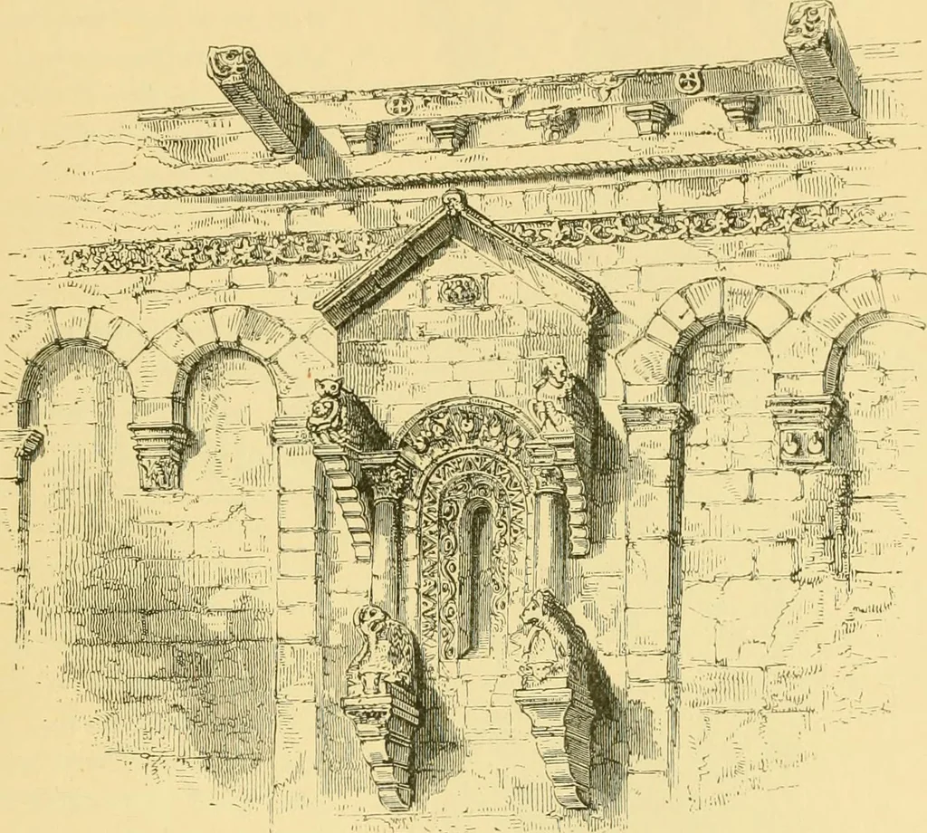An illustration from A history of architecture in all countries, from the earliest times to the present day, 1902, leaf 632