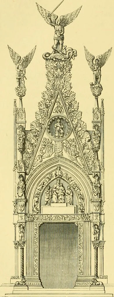 An illustration from A history of architecture in all countries, from the earliest times to the present day, 1902, leaf 633