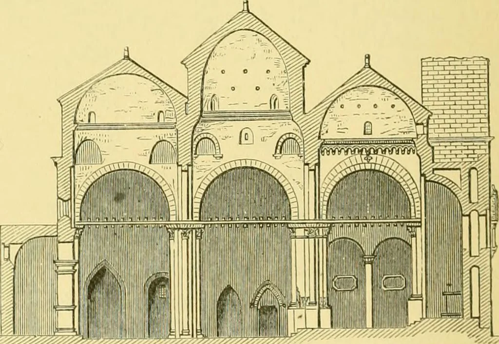 An illustration from A history of architecture in all countries, from the earliest times to the present day, 1902, leaf 635