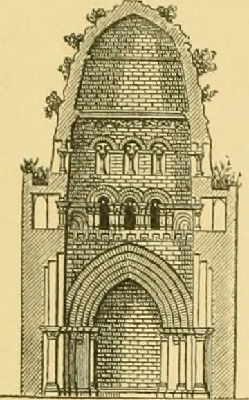 An illustration from A history of architecture in all countries, from the earliest times to the present day, 1902, leaf 636