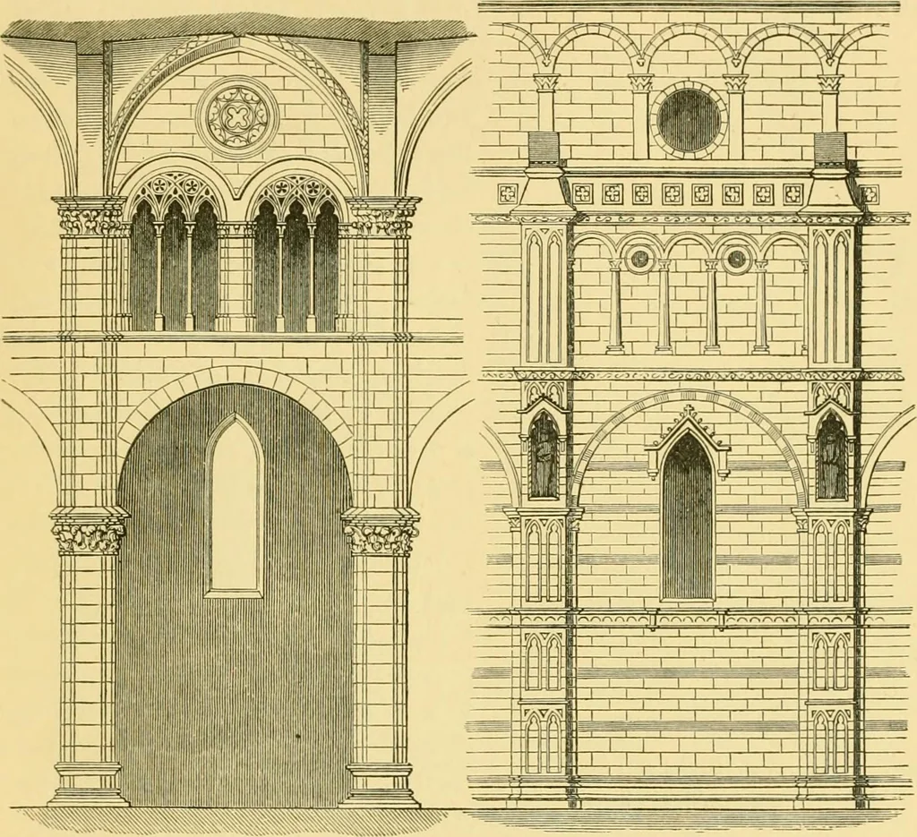 An illustration from A history of architecture in all countries, from the earliest times to the present day, 1902, leaf 648