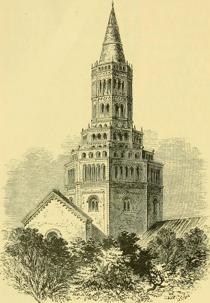 An illustration from A history of architecture in all countries, from the earliest times to the present day, 1902, leaf 655