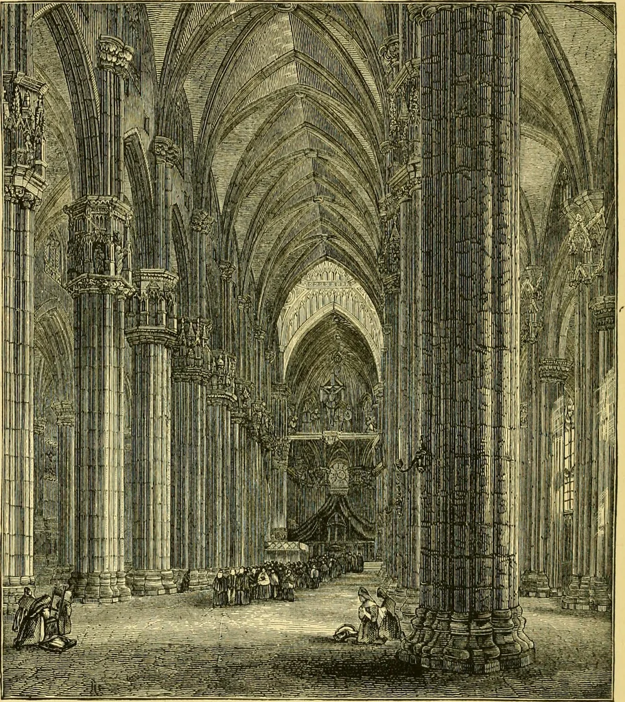 An illustration from A history of architecture in all countries, from the earliest times to the present day, 1902, leaf 663