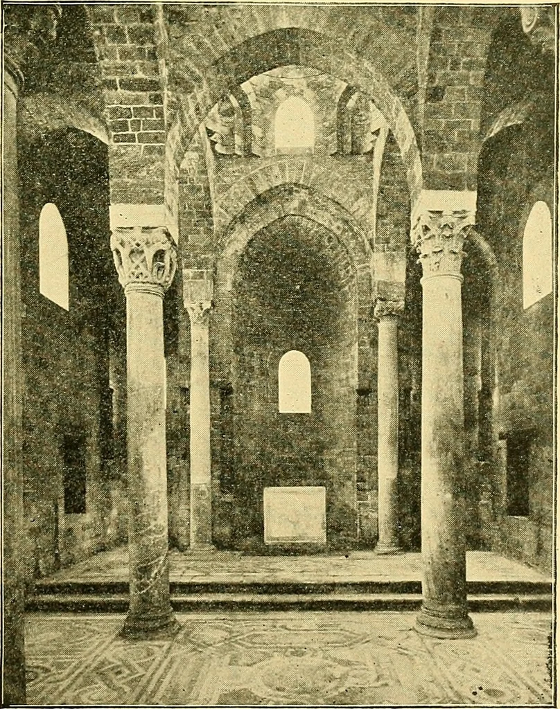 An illustration from A history of architecture in Italy from the time of Constantine to the dawn of the renaissance, 1901, leaf 104