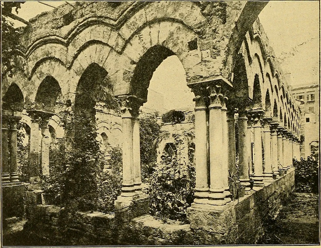 An illustration from A history of architecture in Italy from the time of Constantine to the dawn of the renaissance, 1901, leaf 107