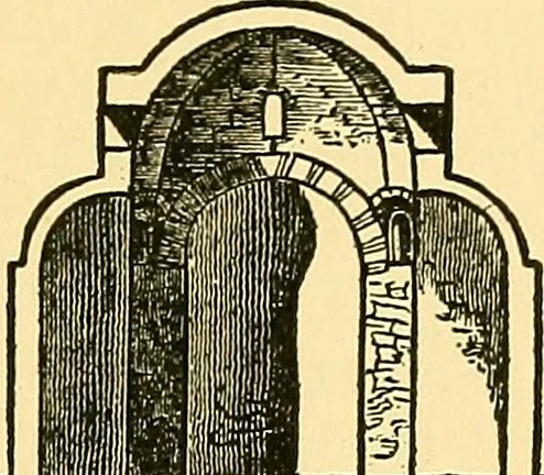 An illustration from A history of architecture in Italy from the time of Constantine to the dawn of the renaissance, 1901, leaf 108