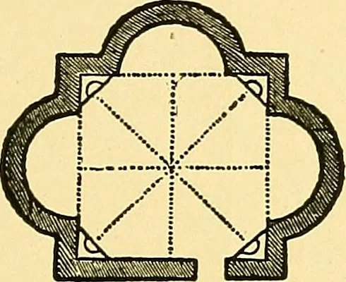 An illustration from A history of architecture in Italy from the time of Constantine to the dawn of the renaissance, 1901, leaf 108