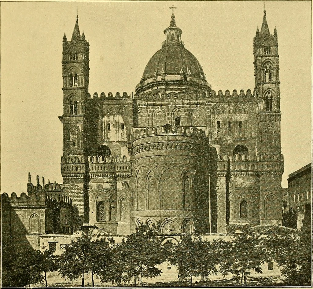 An illustration from A history of architecture in Italy from the time of Constantine to the dawn of the renaissance, 1901, leaf 118