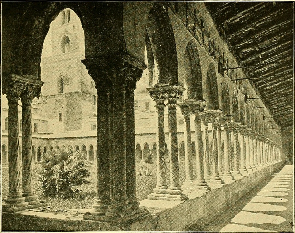 An illustration from A history of architecture in Italy from the time of Constantine to the dawn of the renaissance, 1901, leaf 126