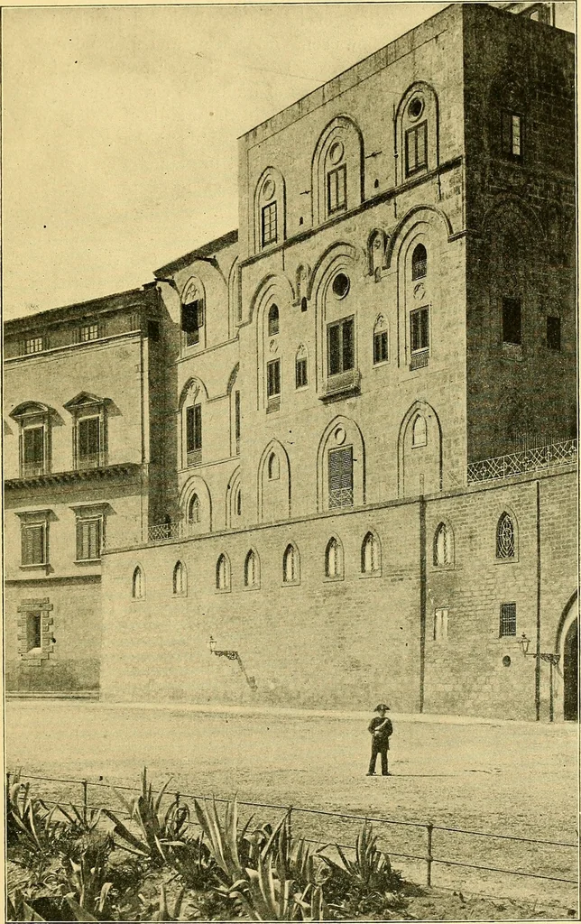 An illustration from A history of architecture in Italy from the time of Constantine to the dawn of the renaissance, 1901, leaf 130