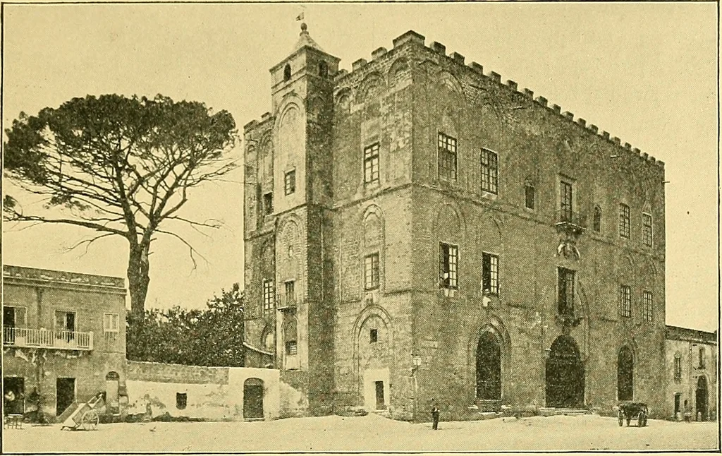 An illustration from A history of architecture in Italy from the time of Constantine to the dawn of the renaissance, 1901, leaf 132