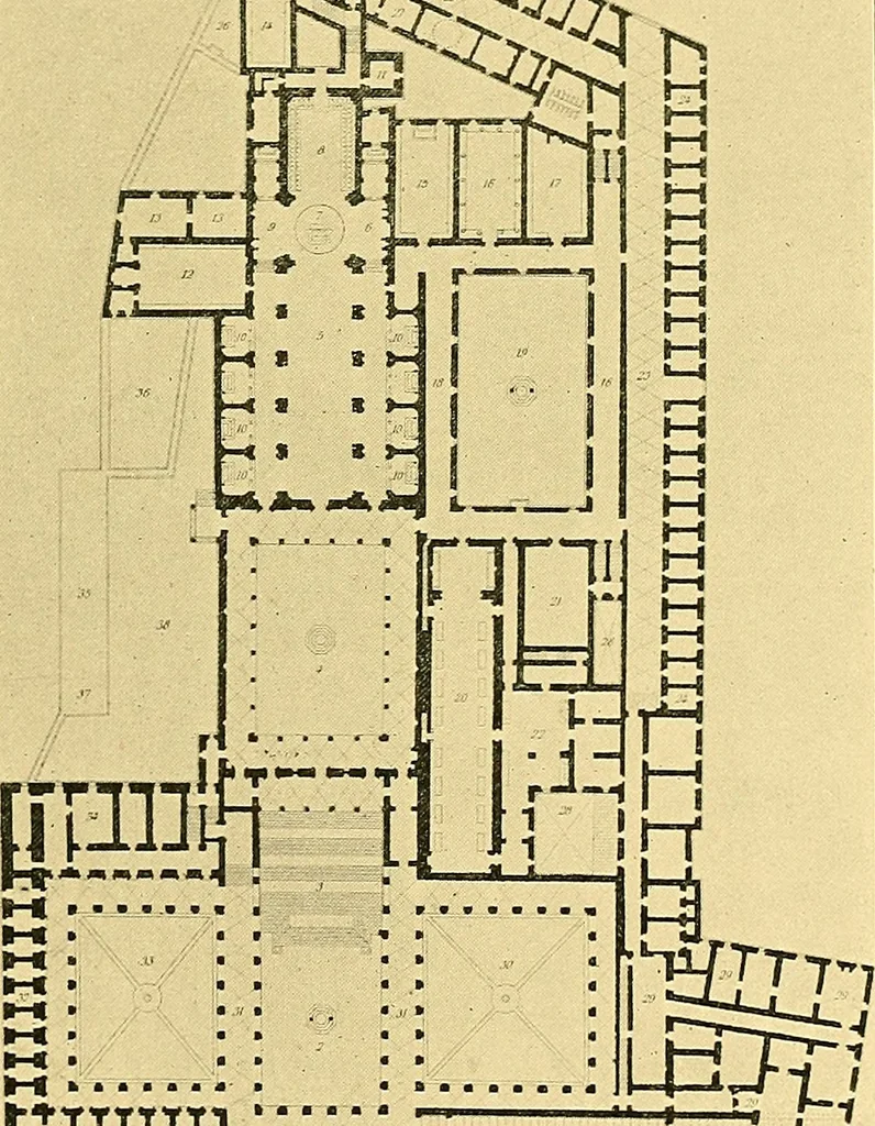 An illustration from A history of architecture in Italy from the time of Constantine to the dawn of the renaissance, 1901, leaf 152