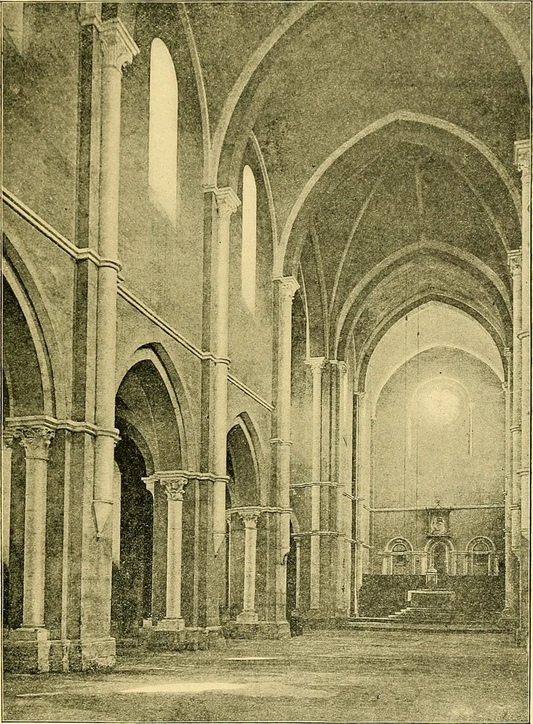 An illustration from A history of architecture in Italy from the time of Constantine to the dawn of the renaissance, 1901, leaf 156
