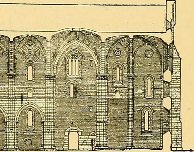 An illustration from A history of architecture in Italy from the time of Constantine to the dawn of the renaissance, 1901, leaf 165