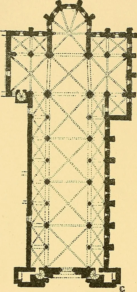 An illustration from A history of architecture in Italy from the time of Constantine to the dawn of the renaissance, 1901, leaf 167