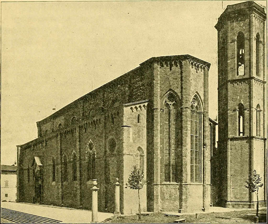 An illustration from A history of architecture in Italy from the time of Constantine to the dawn of the renaissance, 1901, leaf 186