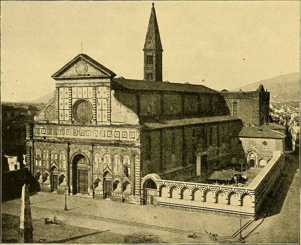An illustration from A history of architecture in Italy from the time of Constantine to the dawn of the renaissance, 1901, leaf 187