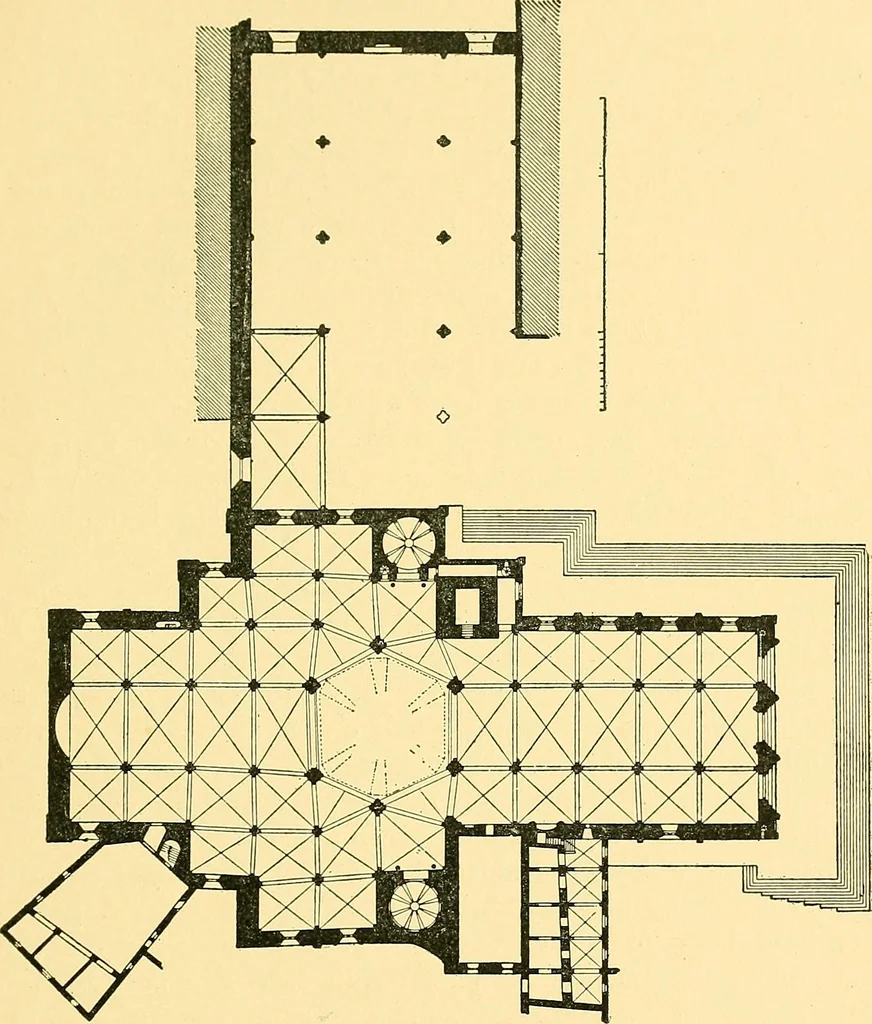 An illustration from A history of architecture in Italy from the time of Constantine to the dawn of the renaissance, 1901, leaf 192