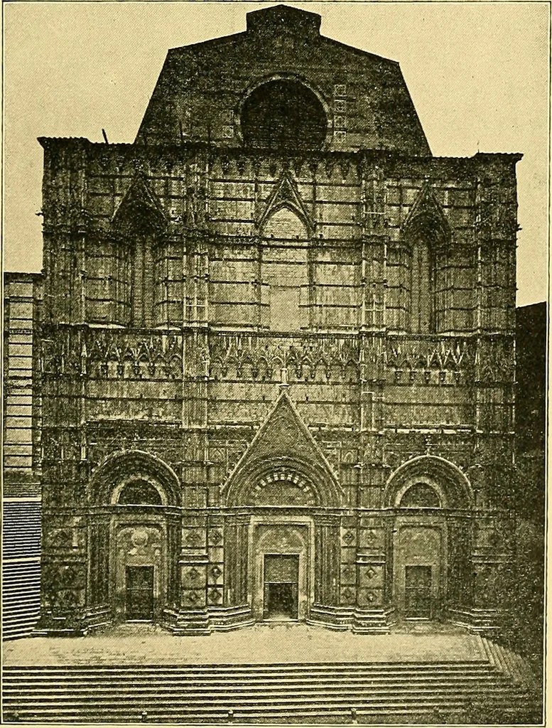 An illustration from A history of architecture in Italy from the time of Constantine to the dawn of the renaissance, 1901, leaf 198