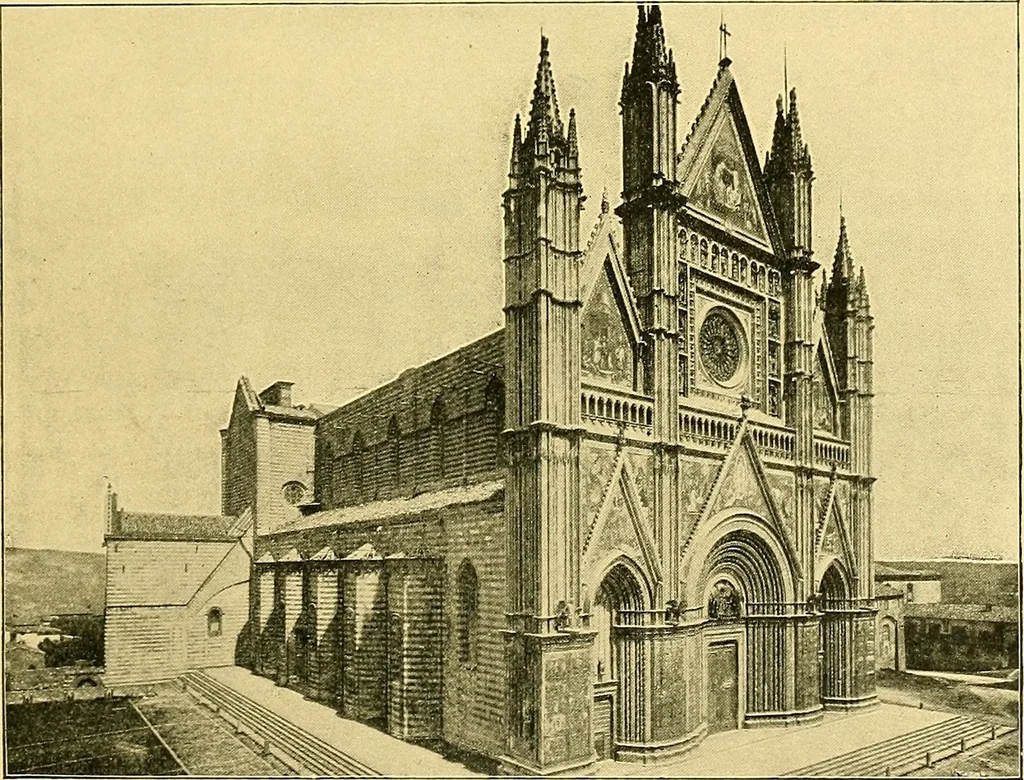An illustration from A history of architecture in Italy from the time of Constantine to the dawn of the renaissance, 1901, leaf 204