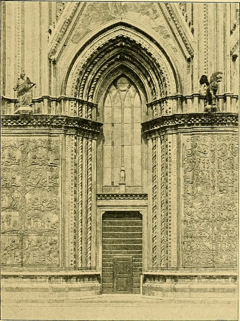 An illustration from A history of architecture in Italy from the time of Constantine to the dawn of the renaissance, 1901, leaf 206
