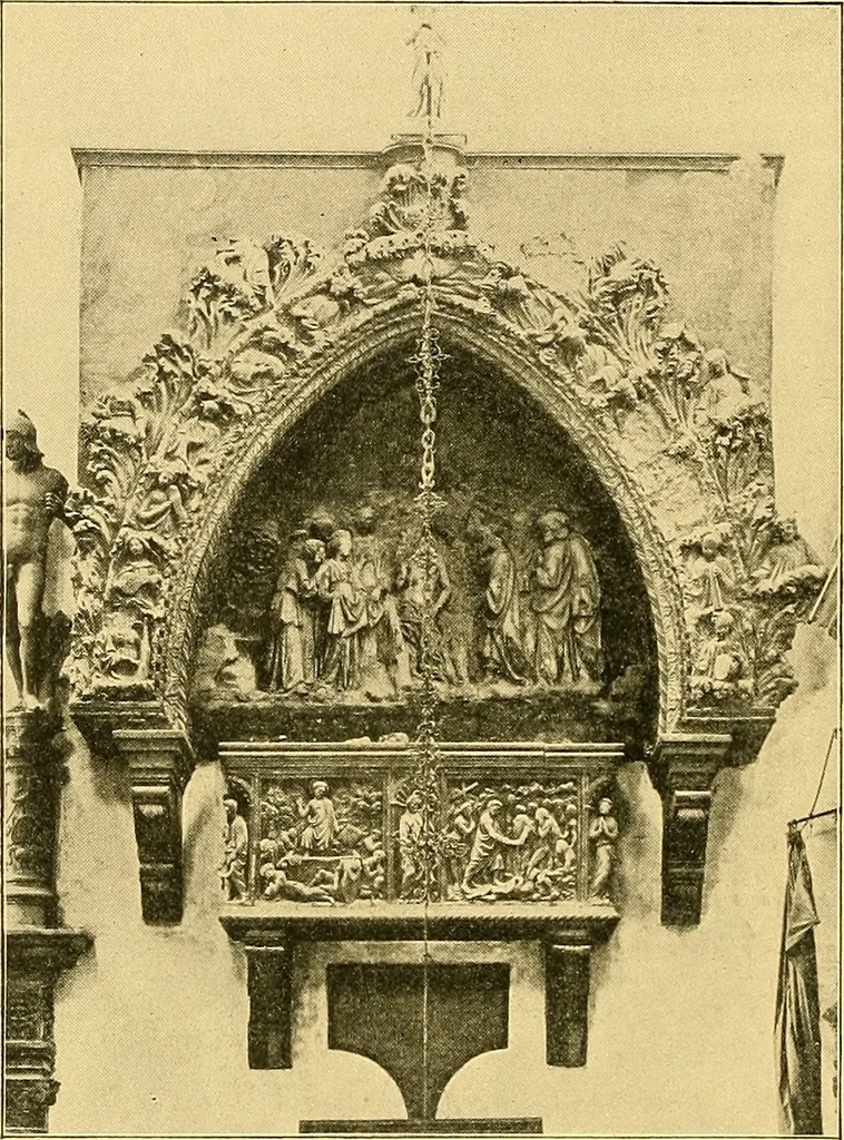 An illustration from A history of architecture in Italy from the time of Constantine to the dawn of the renaissance, 1901, leaf 211
