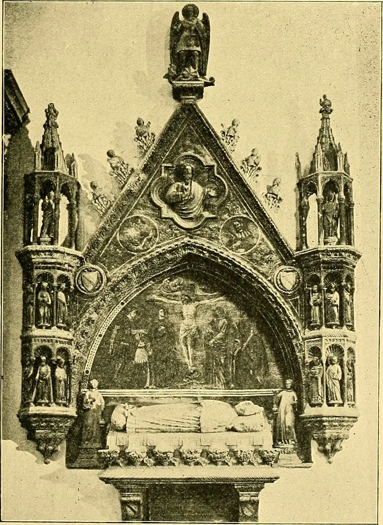 An illustration from A history of architecture in Italy from the time of Constantine to the dawn of the renaissance, 1901, leaf 212