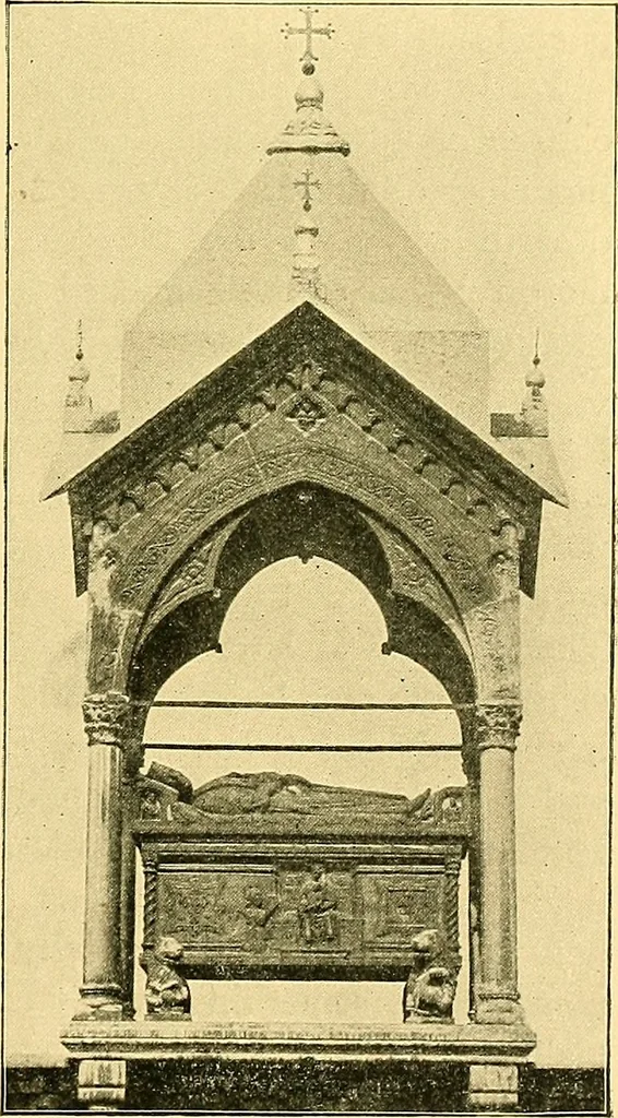 An illustration from A history of architecture in Italy from the time of Constantine to the dawn of the renaissance, 1901, leaf 214
