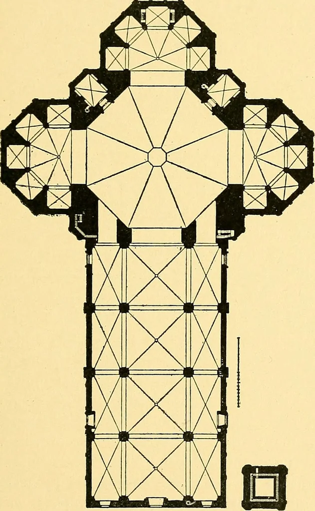 An illustration from A history of architecture in Italy from the time of Constantine to the dawn of the renaissance, 1901, leaf 220